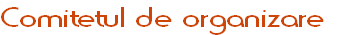 Comitetul de organizare